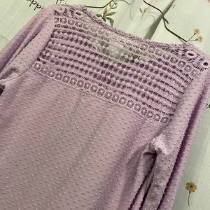 Womens Swiss Dot Shirt